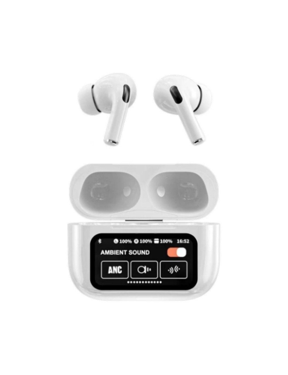 Auriculares Bluetooth Qubo TWS-400WT con estuche de carga/ Autonomía 4h/ Blancos