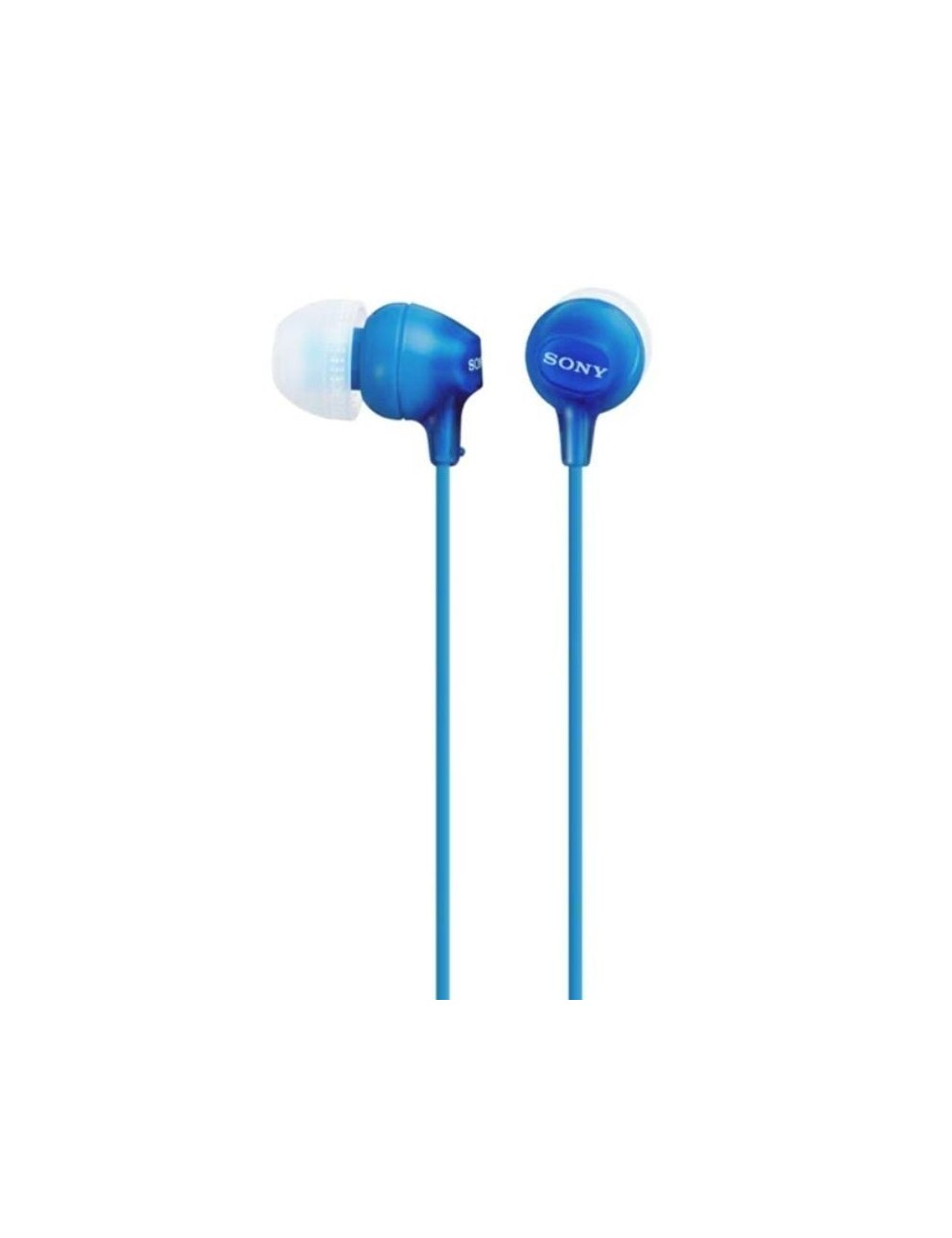 Auriculares Intrauditivos Sony MDR-EX15APLI/ con Micrófono/ Jack 3.5/ Azules