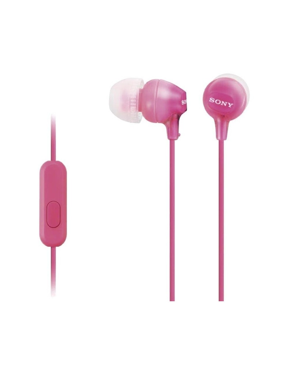 Auriculares Intrauditivos Sony MDR-EX15APPI/ con Micrófono/ Jack 3.5/ Rosas