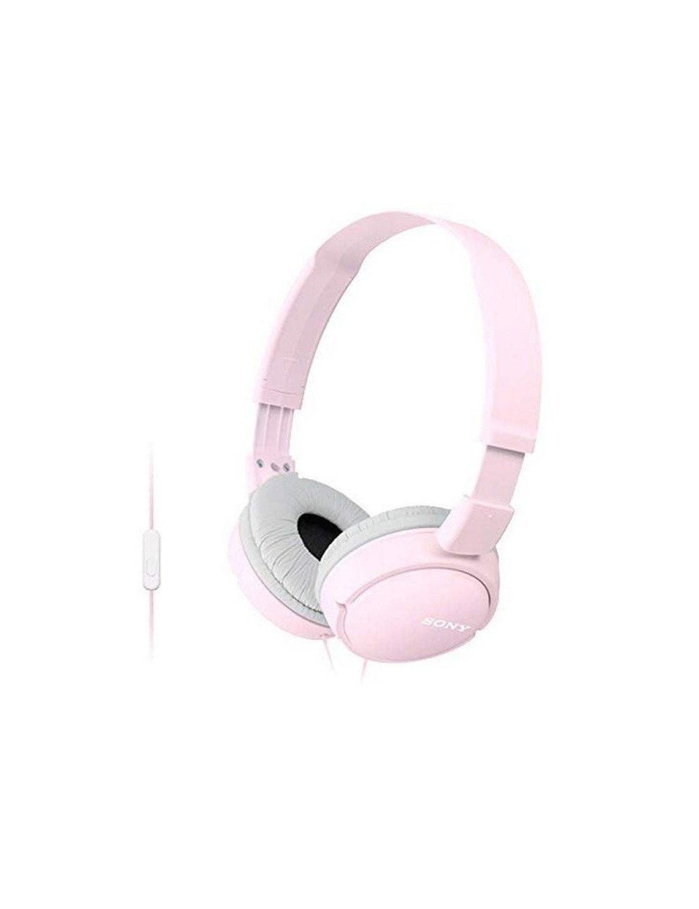 Auriculares Sony MDR-ZX110AP/ con Micrófono/ Jack 3.5/ Rosas