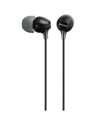 Auriculares Intrauditivos Sony MDREX15LPB/ Jack 3.5/ Negros