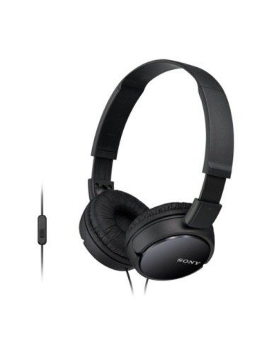 AURICULARS SONY AMB MICROFON MDR-ZX110P JACK 3.5 NEGRES ( MRDX110APB )