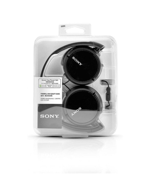 AURICULARS SONY AMB MICROFON MDR-ZX110P JACK 3.5 NEGRES ( MRDX110APB )
