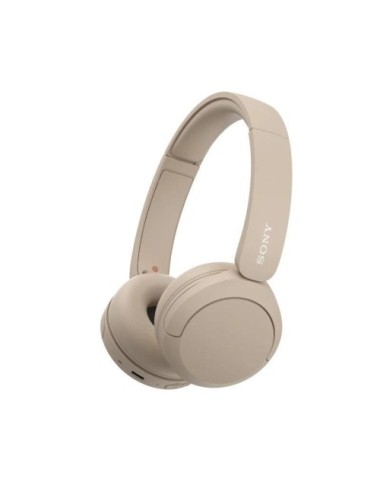 Auriculares Inalámbricos Sony WH-CH520/ con Micrófono/ Bluetooth/ Beige