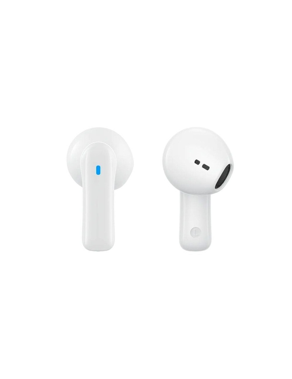 Auriculares Bluetooth SPC Zion 2 Play con estuche de carga/ Autonomía 7h/ Blancos