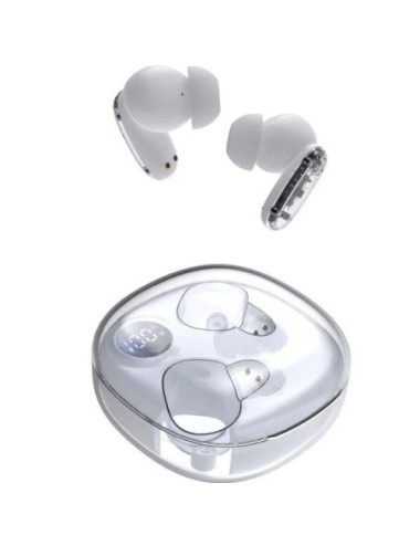 Auriculares Bluetooth Mars Gaming MHIB2 con estuche de carga/ Autonomía 7h/ Blancos