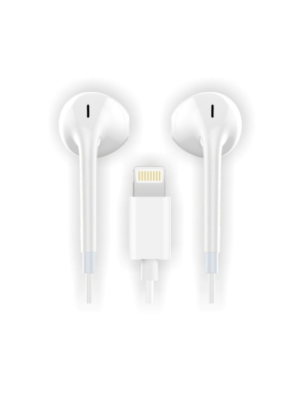 Auriculares Intrauditivos Tech One Tech earTECH HIP TEC1201/ con Micrófono/ Lightning/ Blancos