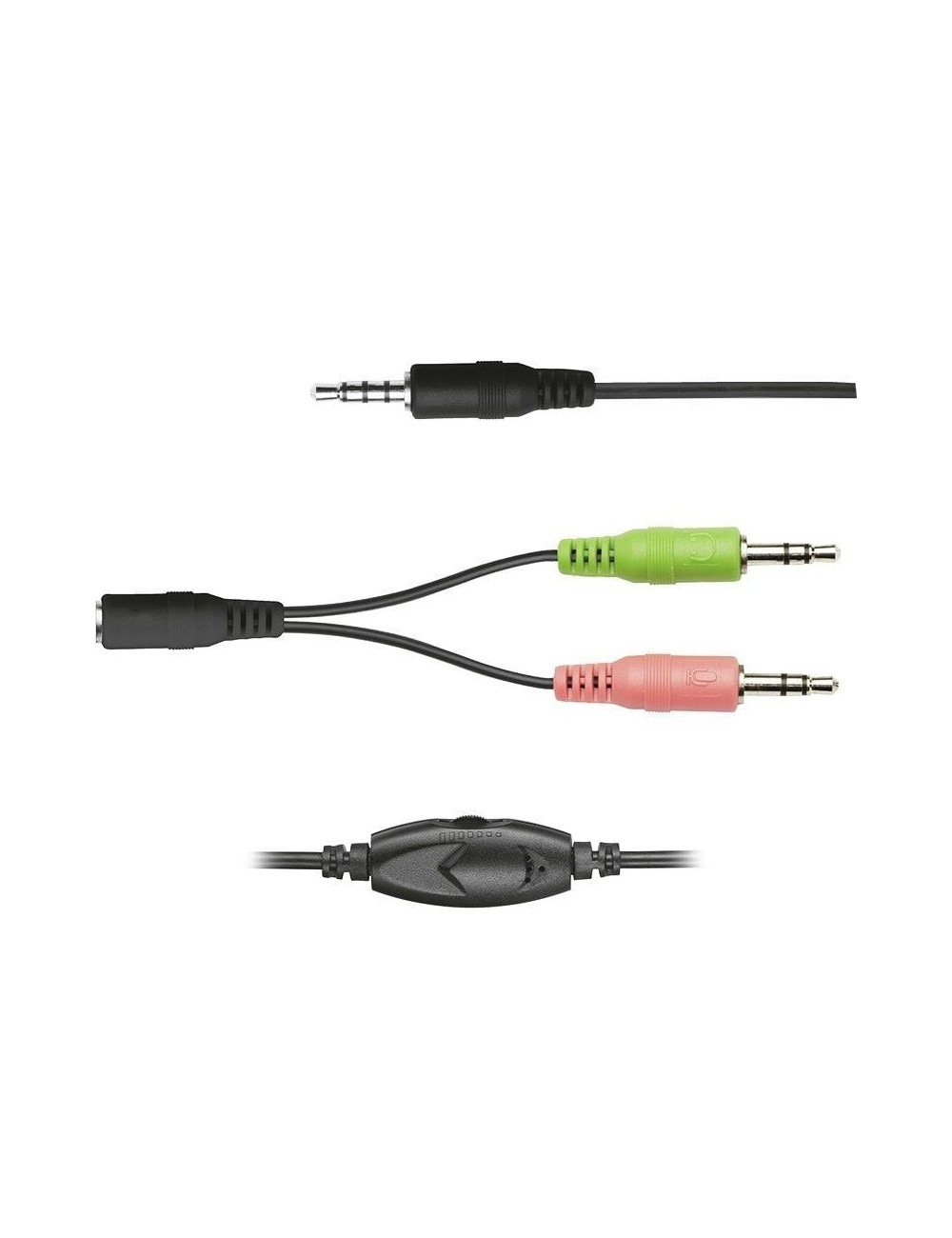 AURICULARS AMB MICRÒFON TRUST PRIMO CHAT-CABLE 1.8M-CONECTORS 2* 3.5MM
