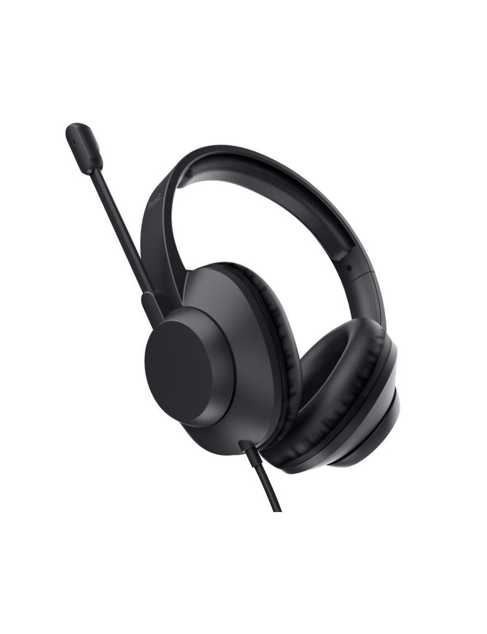 Auriculares Trust Ayda Max/ con Micrófono/ Jack 3.5/ Negros