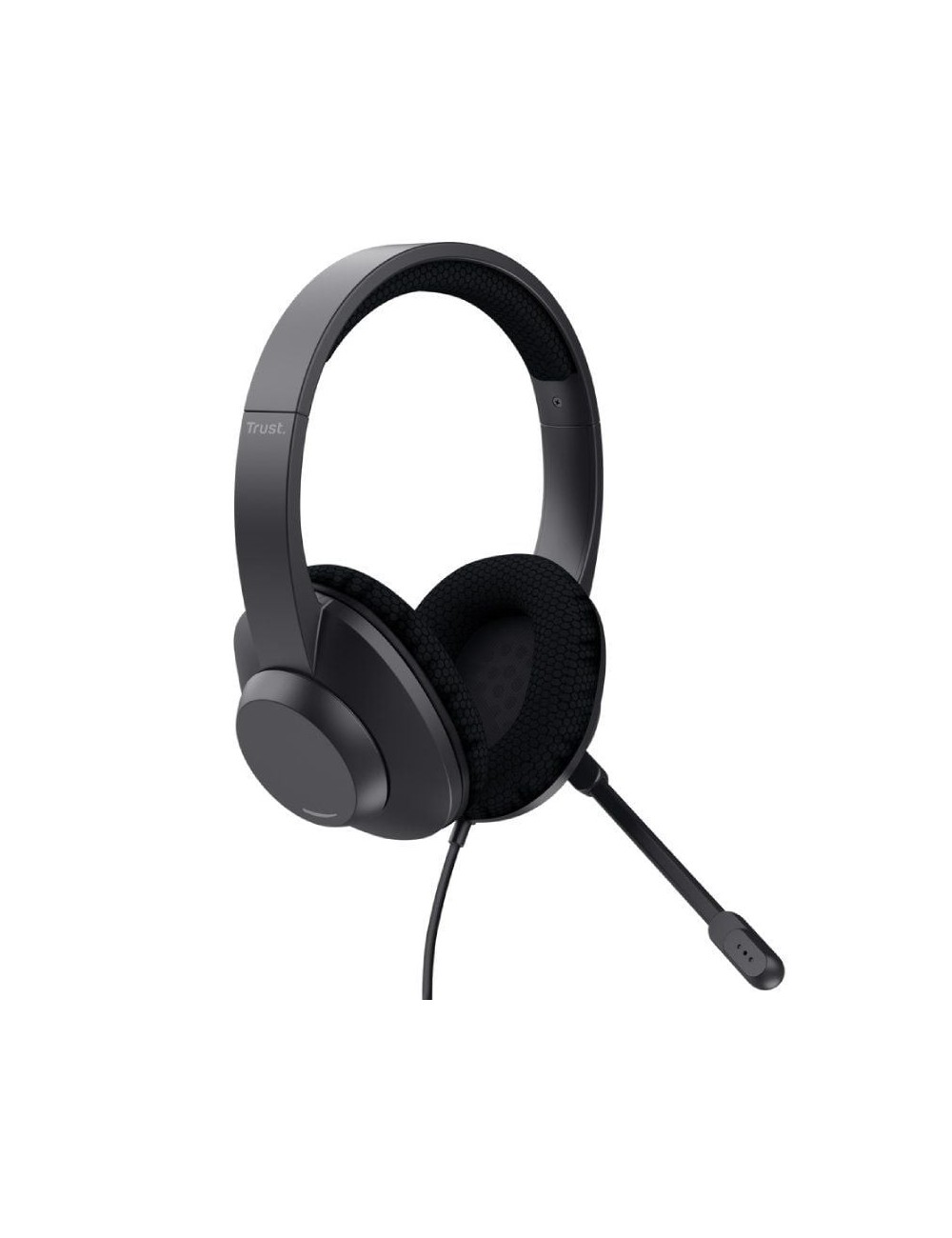 Auriculares Trust Ayda Max USB-ENC/ con Micrófono/ USB/ Negros