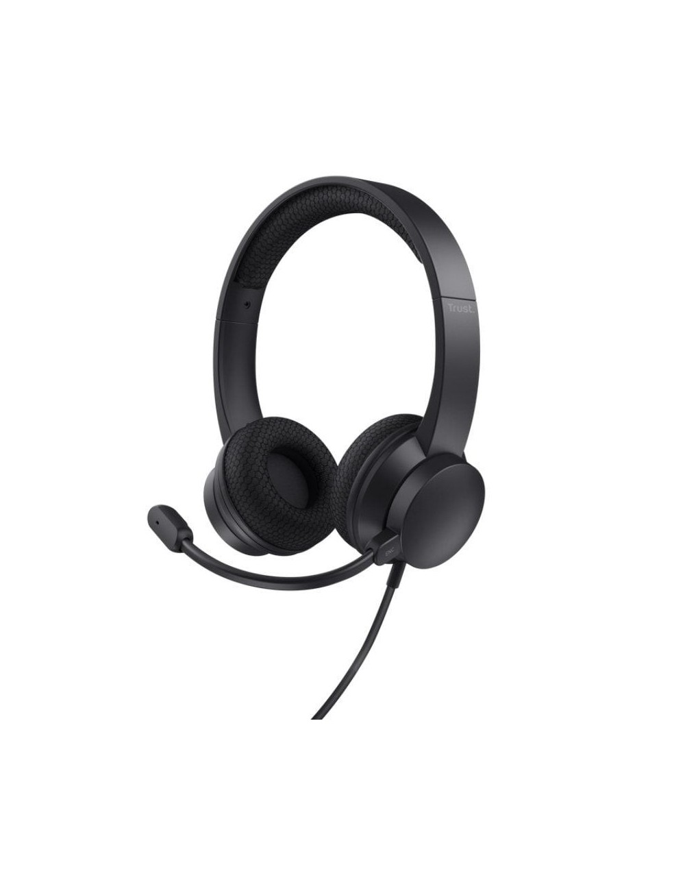 Auriculares Trust Ayda/ con Micrófono/ USB/ Negros