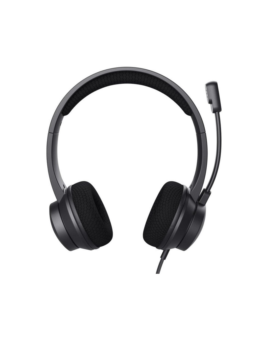 Auriculares Trust Ayda/ con Micrófono/ USB/ Negros