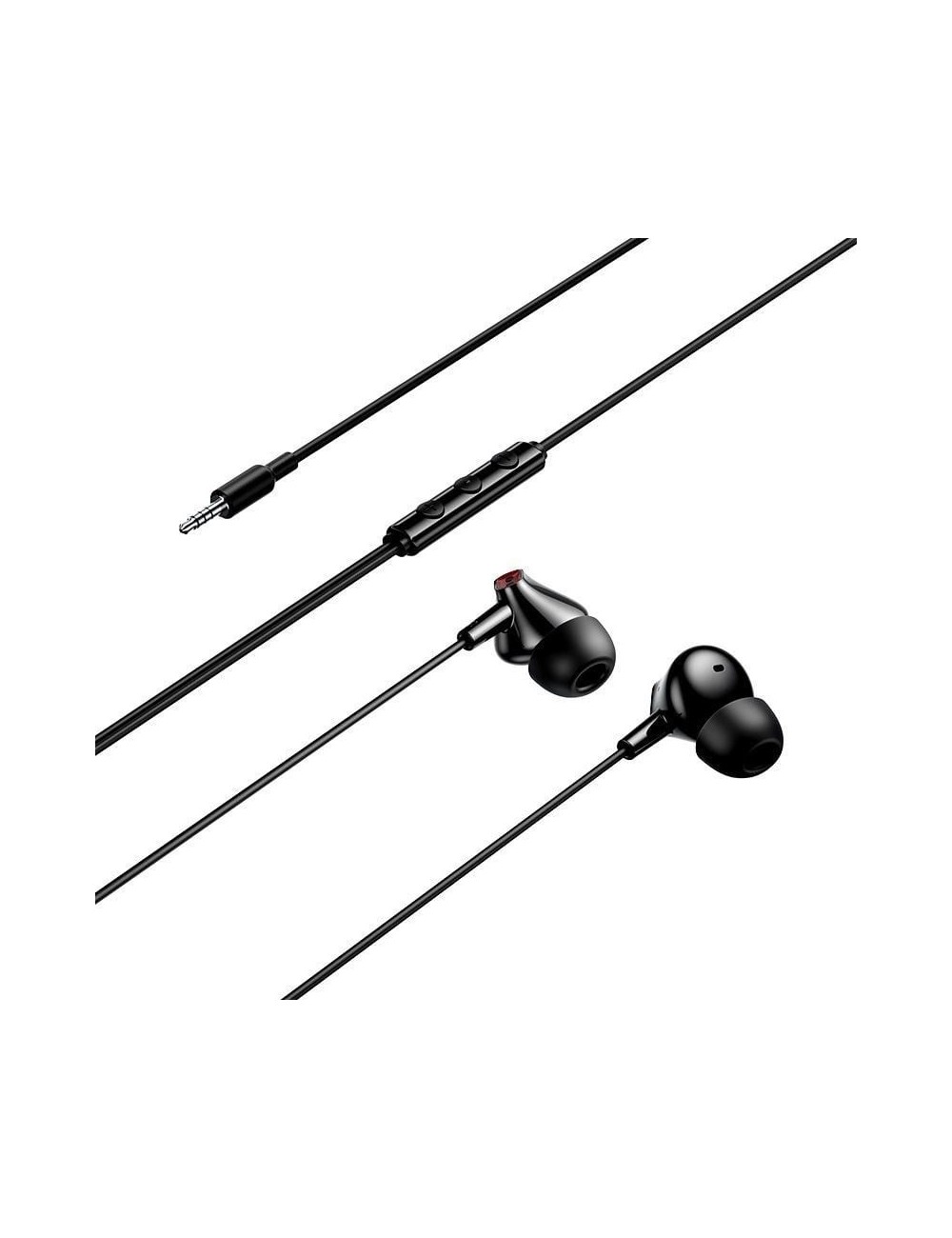 Auriculares Intrauditivos Vention Echo Lite In-Ear/ con Micrófono/ Jack 3.5/ Negros