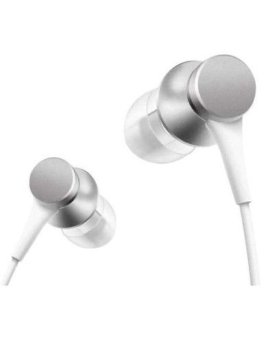 Auriculares Intrauditivos Xiaomi Mi In Ear Basic/ con Micrófono/ Jack 3.5/ Plateados