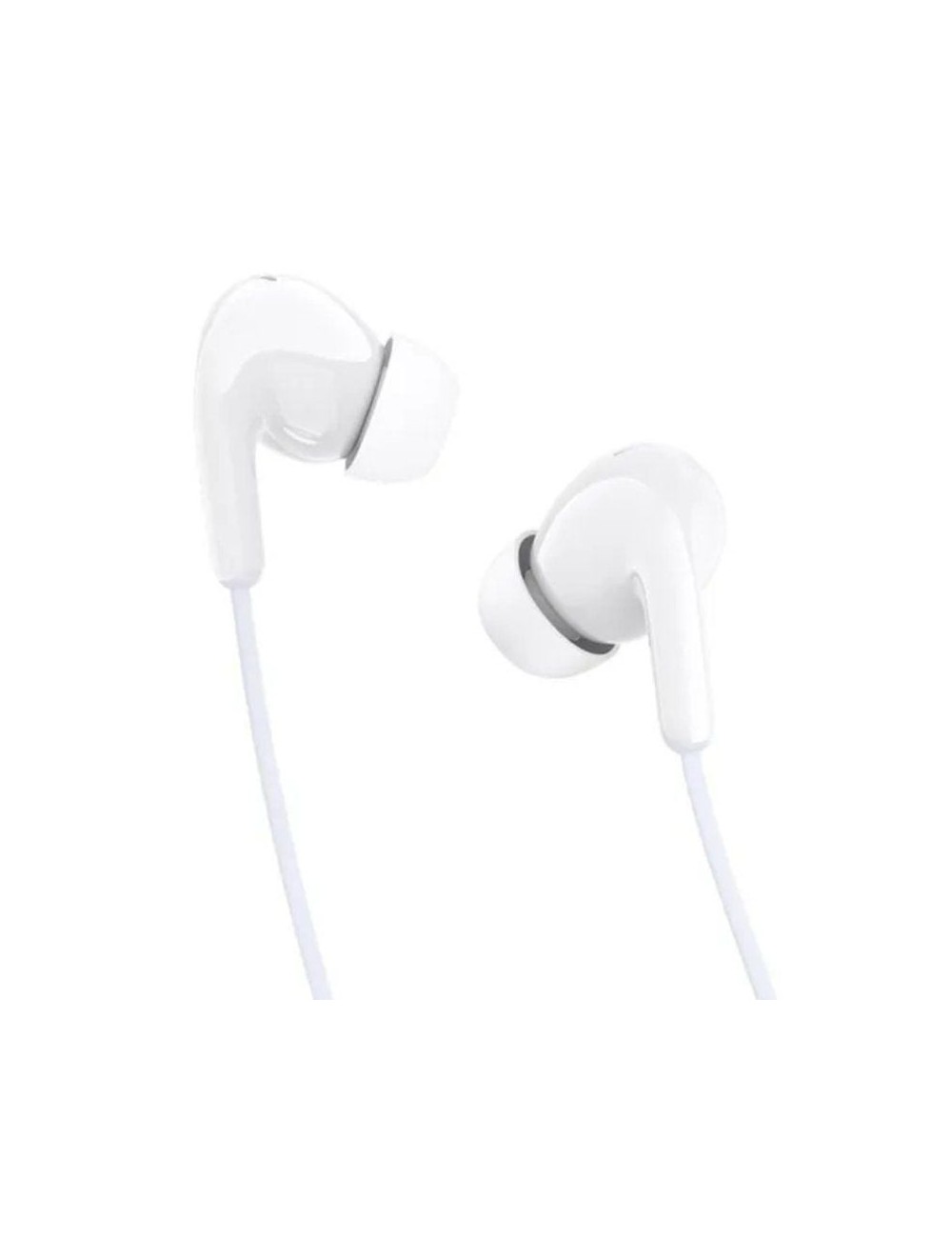 Auriculares Intrauditivos Xiaomi Earphones Tipo-C/ con Micrófono/ USB Tipo-C/ Blancos