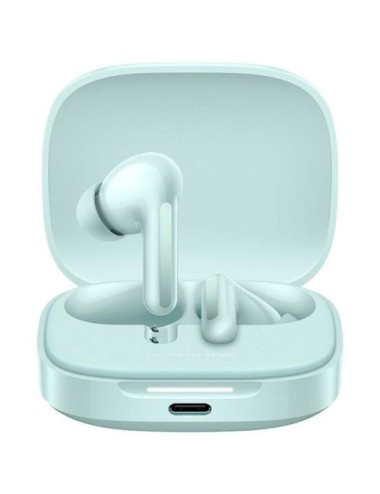 Auriculares Bluetooth Xiaomi Redmi Buds 6 con estuche de carga/ Autonomía 10h/ Verdes