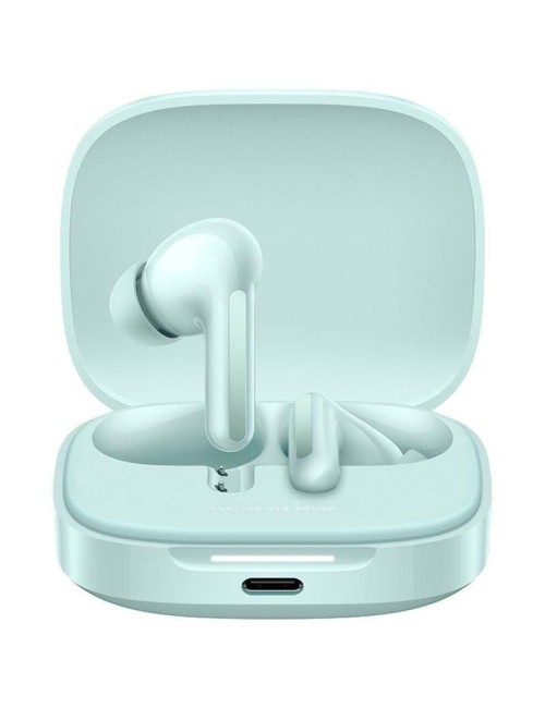 Auriculares Bluetooth Xiaomi Redmi Buds 6 con estuche de carga/ Autonomía 10h/ Verdes