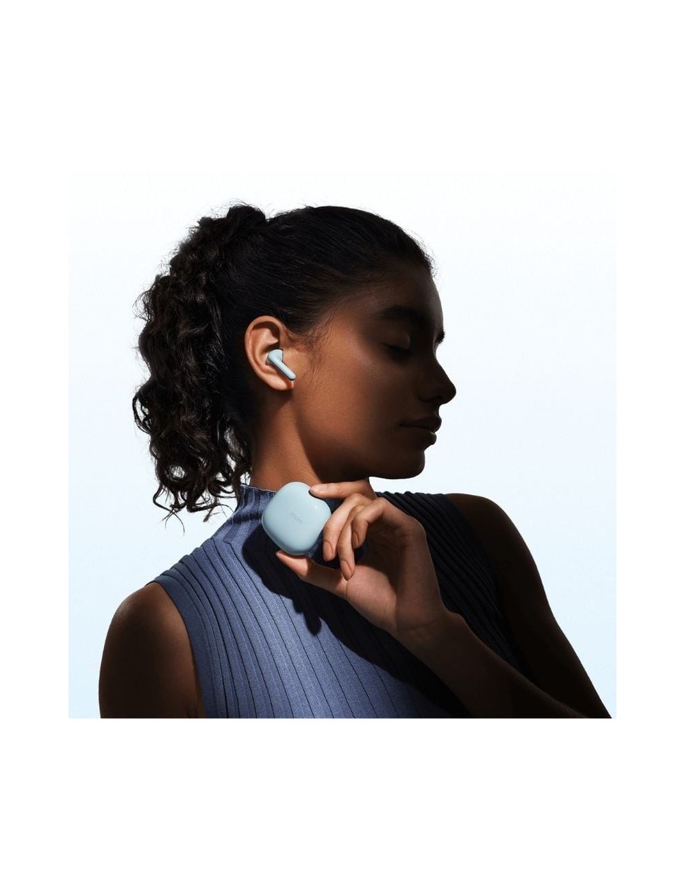 Auriculares Bluetooth Xiaomi Redmi Buds 8 Active con estuche de carga/ Autonomía 7h/ Azul