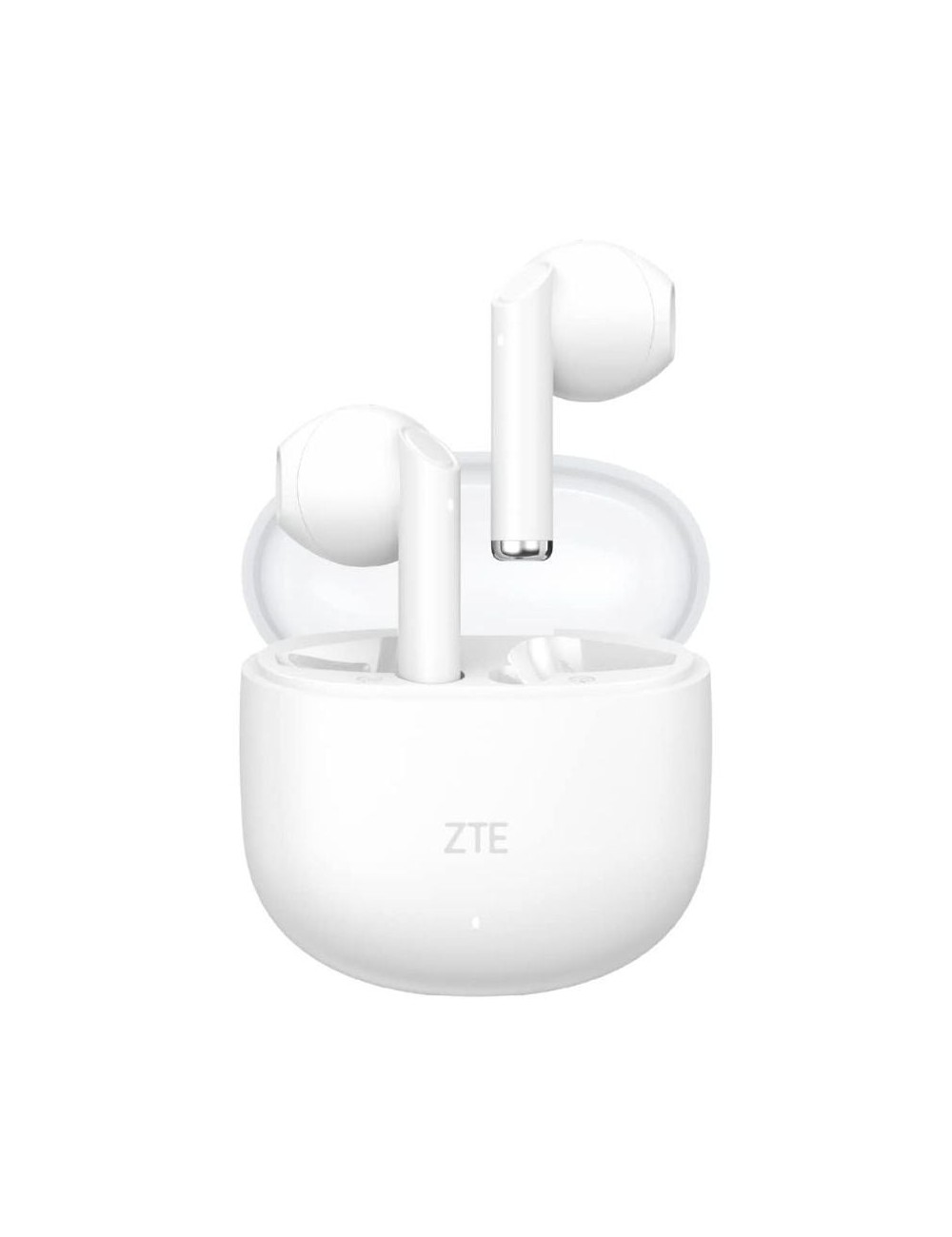 Auriculares Bluetooth ZTE Buds 2 con estuche de carga/ Autonomía 5h/ Blancos