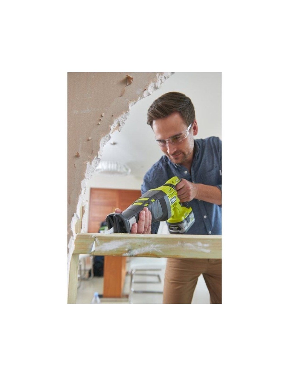 Sierra de Sable Sin Cable Ryobi ONE+ R18RS-0/ 18V/ Sin Batería ni Cargador
