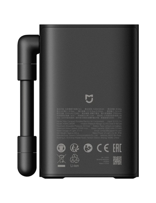 Mini Compresor Xiaomi Mijia Compact Portable Electric Air Compressor/ 2000 mAh/ 150 psi