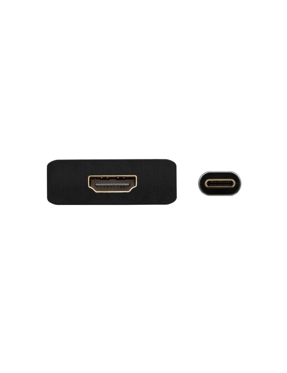 Conversor HDMI 4K 30Hz Aisens A109-0684/ HDMI Hembra - USB Tipo-C Macho/ 15cm/ Negro