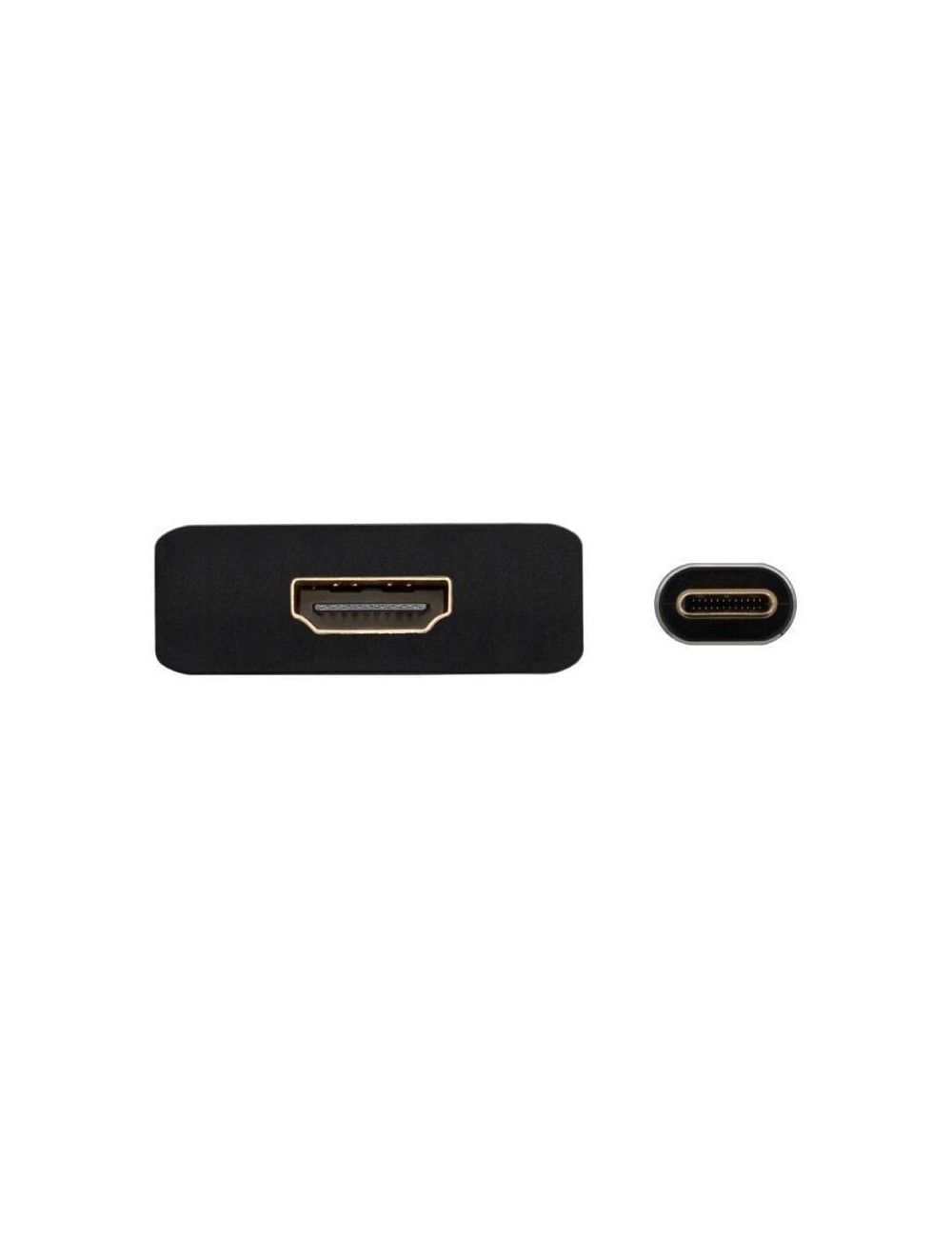 Conversor HDMI 4K 30Hz Aisens A109-0685/ HDMI Hembra - USB Tipo-C Macho/ 15cm/ Gris