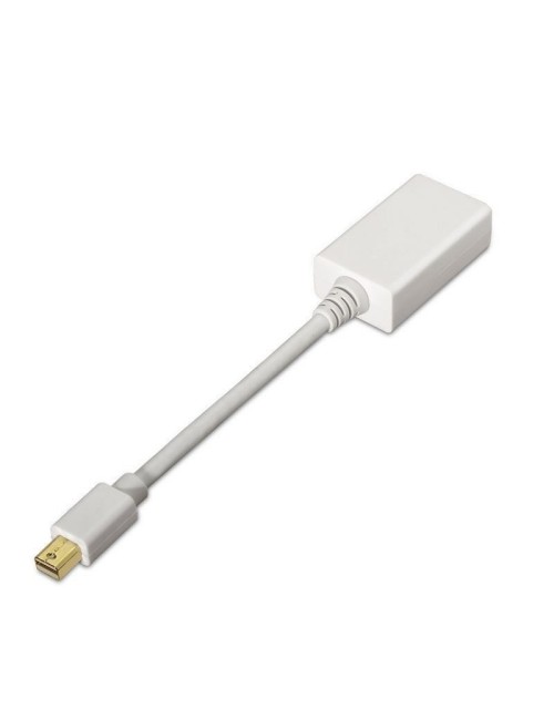 ADAPTADOR MINI DISPLAYPORT A HDMI AISENS-MINIDP MASCLE HDMI9 TIPO-A FEMELLA-15CM-BLANC(A125-138)