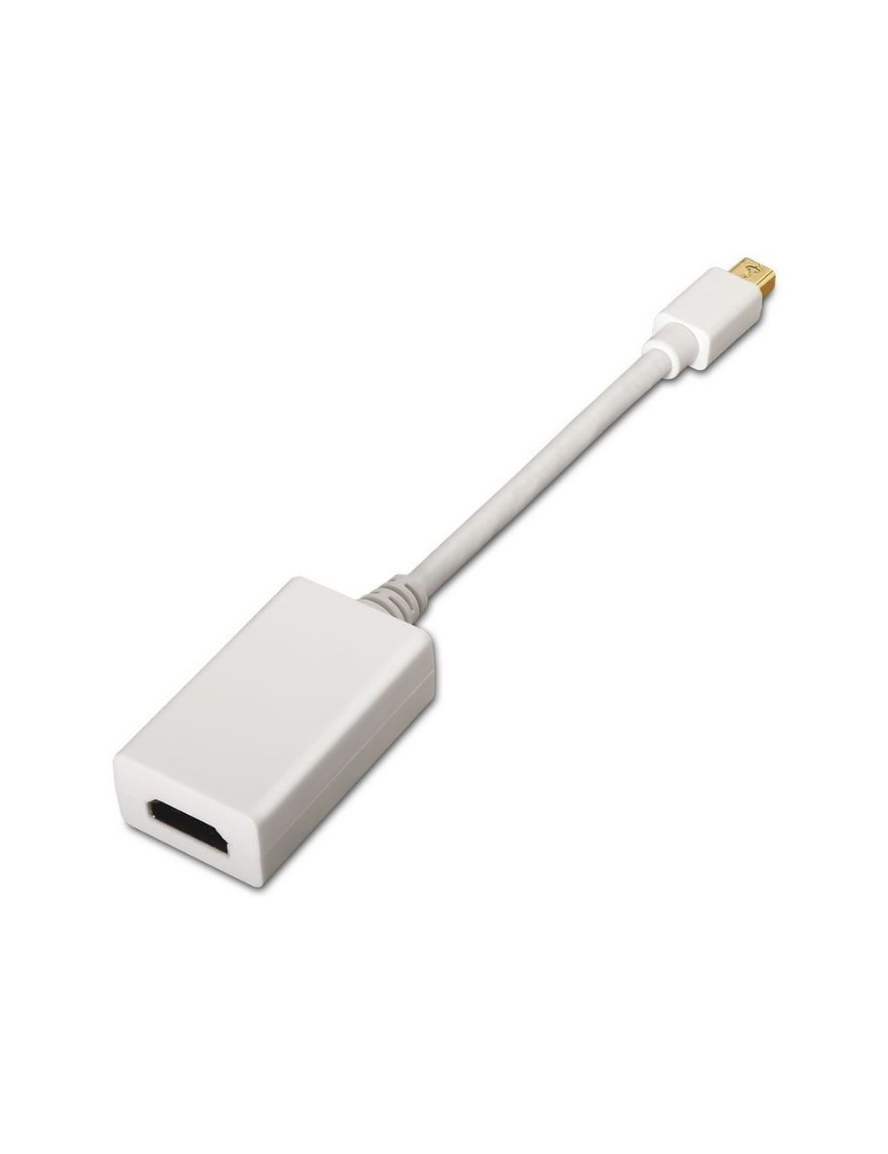 ADAPTADOR MINI DISPLAYPORT A HDMI AISENS-MINIDP MASCLE HDMI9 TIPO-A FEMELLA-15CM-BLANC(A125-138)