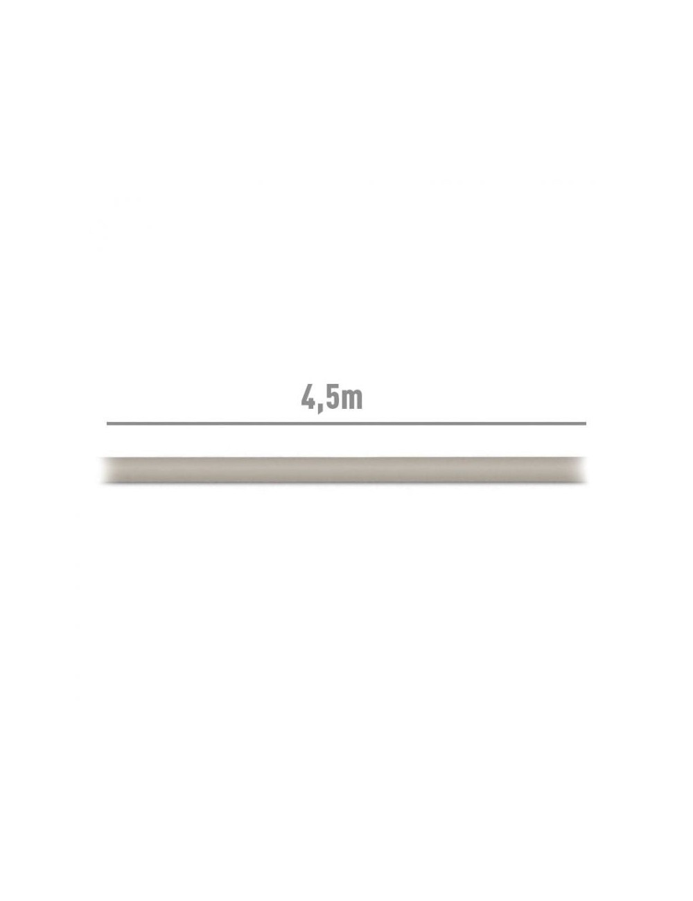 Cable USB 2.0 Impresora Aisens A101-0004/ USB Tipo-B Macho - USB Macho/ 4.5m/ Beige