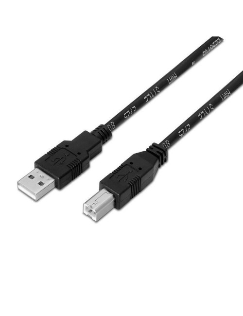 CABLE USB IMPRESORA AISENS 3MT NEGRE ( A101-0007 )