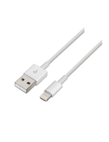 CABLE USB LIGHTNING AISENS 1 METRE BLANC ( A102-0035 )