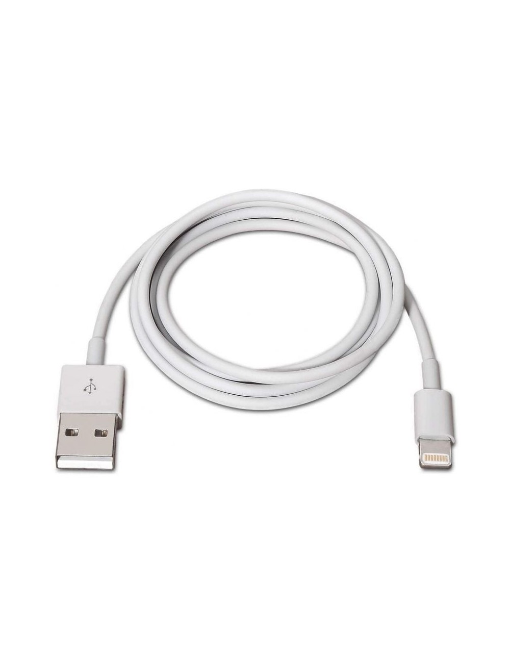 CABLE USB LIGHTNING AISENS 1 METRE BLANC ( A102-0035 )