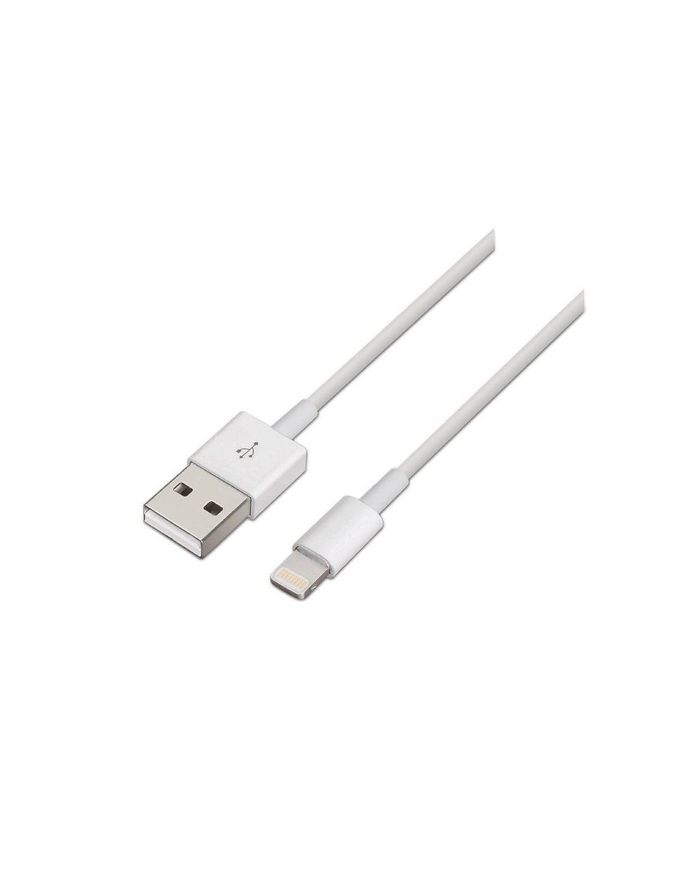 CABLE USB LIGHTNING AISENS 2 METRES BLANC ( A102-0036 )