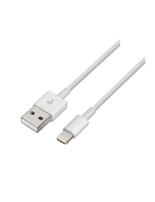 CABLE USB LIGHTNING AISENS 2 METRES BLANC ( A102-0036 )