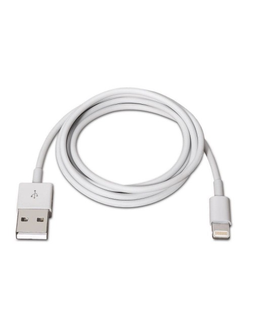 CABLE USB LIGHTNING AISENS 2 METRES BLANC ( A102-0036 )