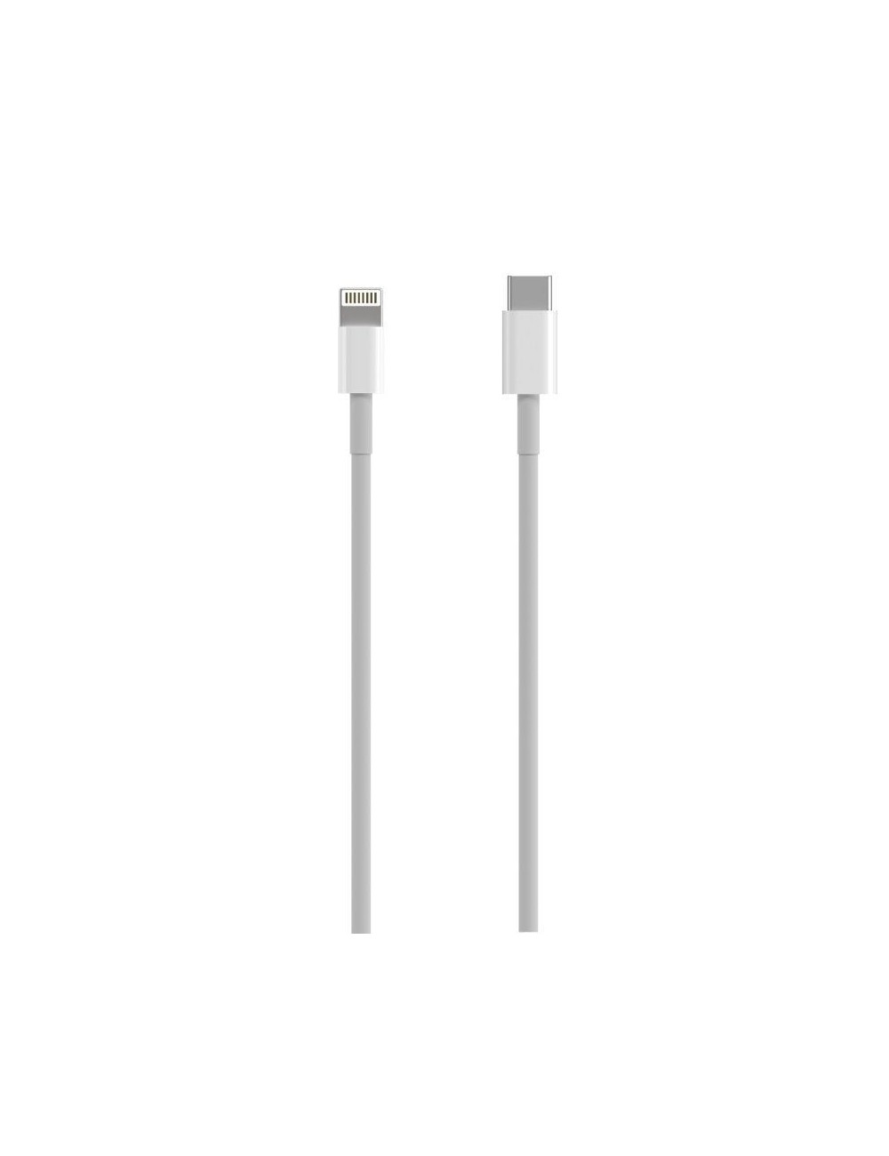 Cable USB 2.0 Tipo-C Lightning Aisens A102-0543/ USB Tipo-C Macho - Lightning Macho/ 50cm/ Blanco
