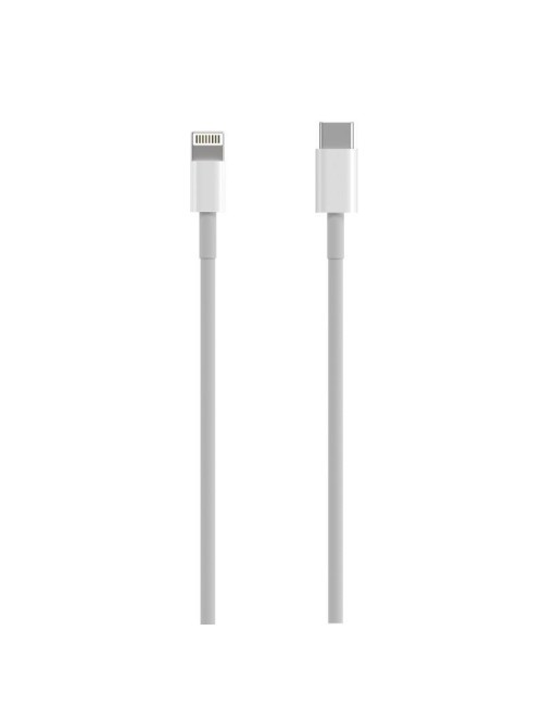Cable USB 2.0 Tipo-C Lightning Aisens A102-0543/ USB Tipo-C Macho - Lightning Macho/ 50cm/ Blanco