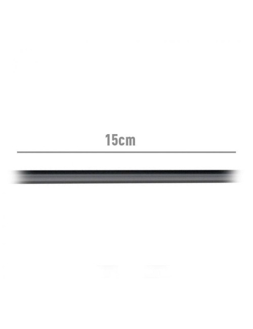 Cable USB 2.0 Aisens A107-0059/ USB Tipo-C Macho - USB Hembra/ 480Mbps/ 15cm/ Negro