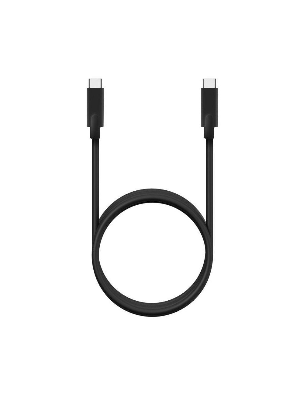 Cable USB 3.2 Tipo-C Aisens A107-0705 10GBPS 5A 100W/ USB Tipo-C Macho - USB Tipo-C Macho/ Hasta 100W/ 10Gbps/ 3m/ Negro