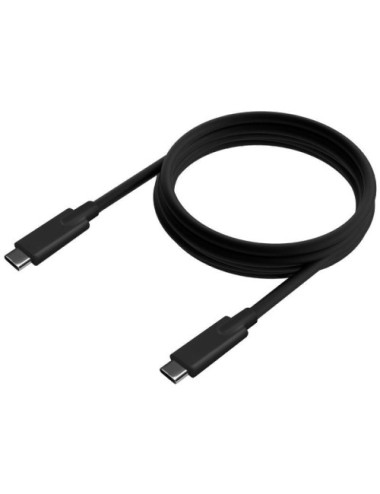 Cable USB 3.2 Tipo-C Aisens A107-0707 5GBPS 3A 60W/ USB Tipo-C Macho - USB Tipo-C Macho/ Hasta 60W/ 5Gbps/ 5m/ Negro