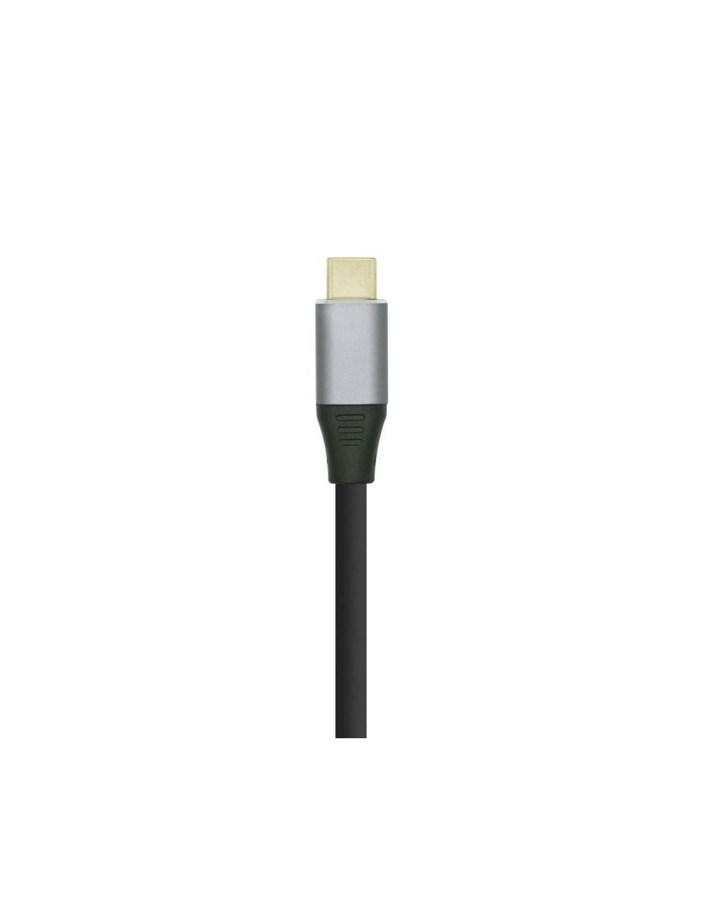 Cable DisplayPort Aisens A109-0394/ USB Tipo-C Macho - DisplayPort Macho/ Hasta 27W/ 1250Mbps/ 80cm/ Negro