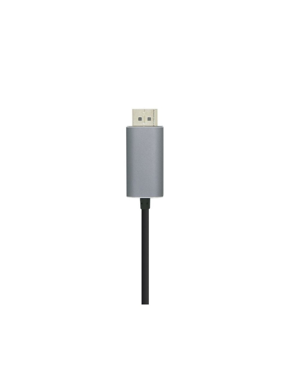 Cable DisplayPort Aisens A109-0395/ USB Tipo-C Macho - DisplayPort Macho/ Hasta 27W/ 1250Mbps/ 1.8m/ Negro