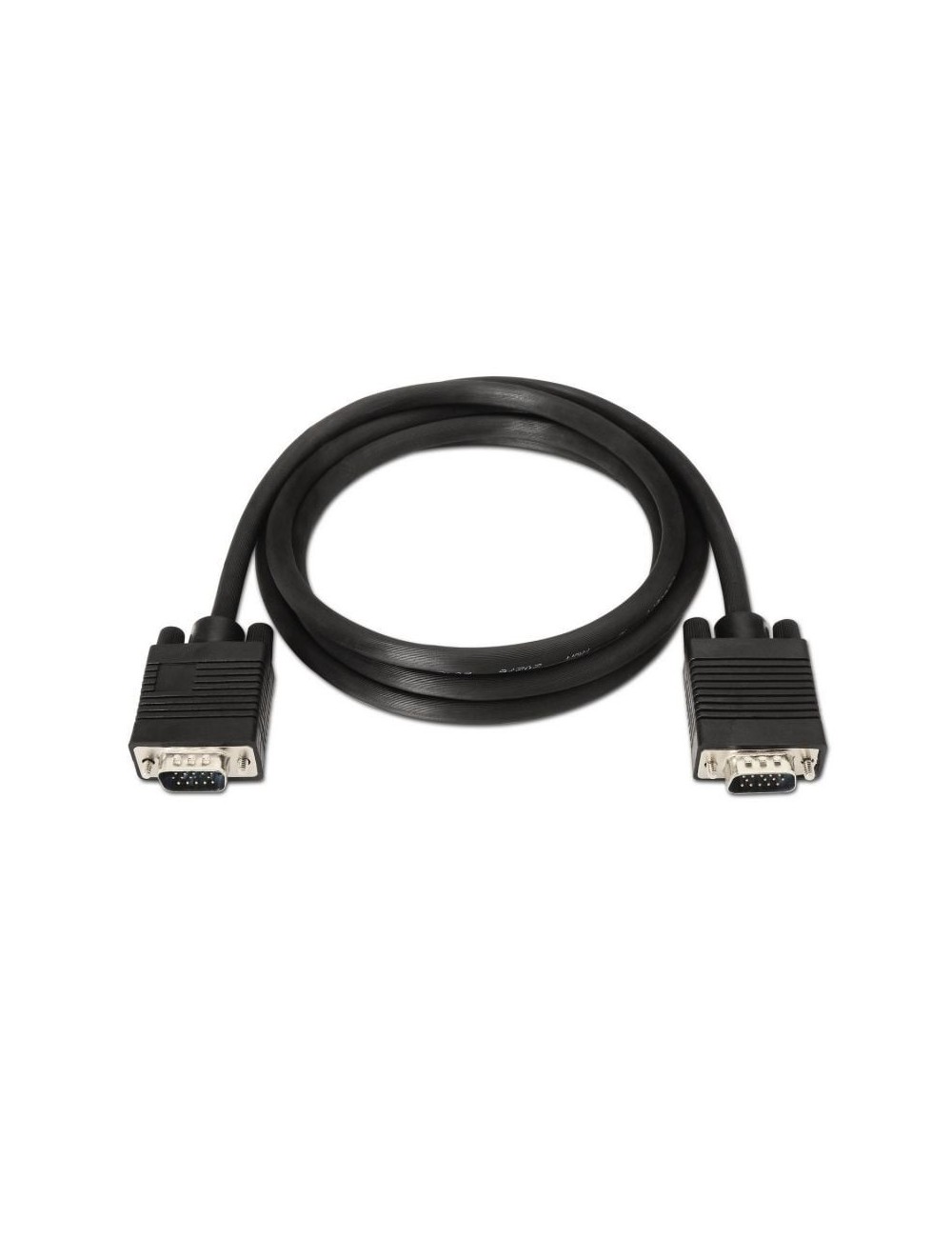 Cable SVGA Aisens A113-0069/ VGA Macho - VGA Macho/ Hasta 3W/ 10Mbps/ 3m/ Negro