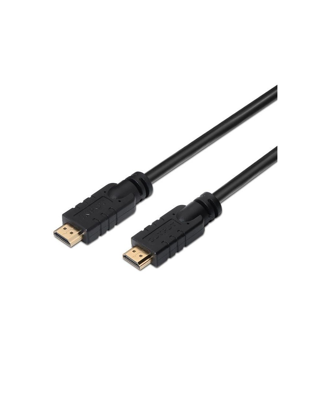 Cable HDMI Aisens 1.4 A119-0103/ HDMI Macho - HDMI Macho/ 15m/ Negro