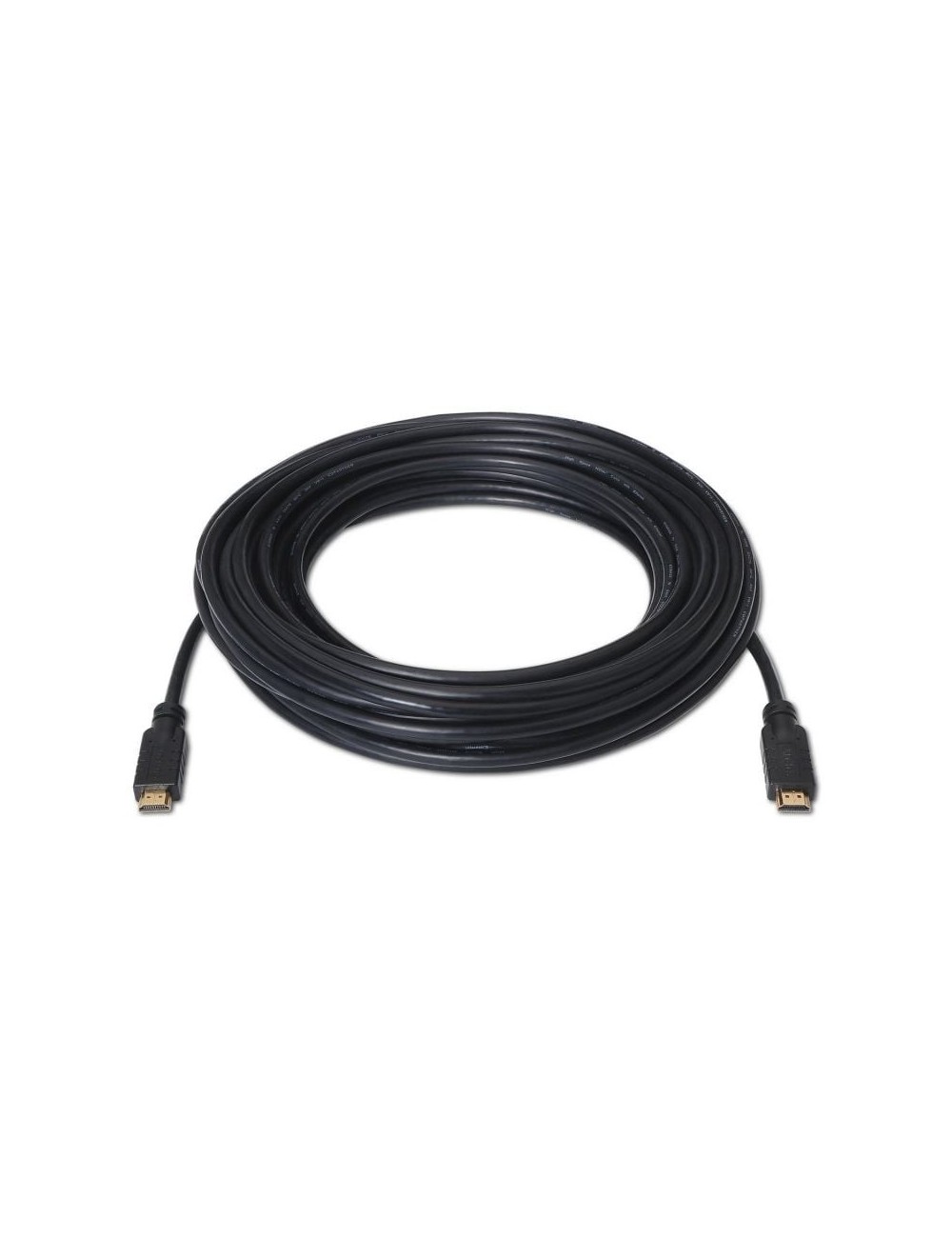 Cable HDMI Aisens 1.4 A119-0103/ HDMI Macho - HDMI Macho/ 15m/ Negro