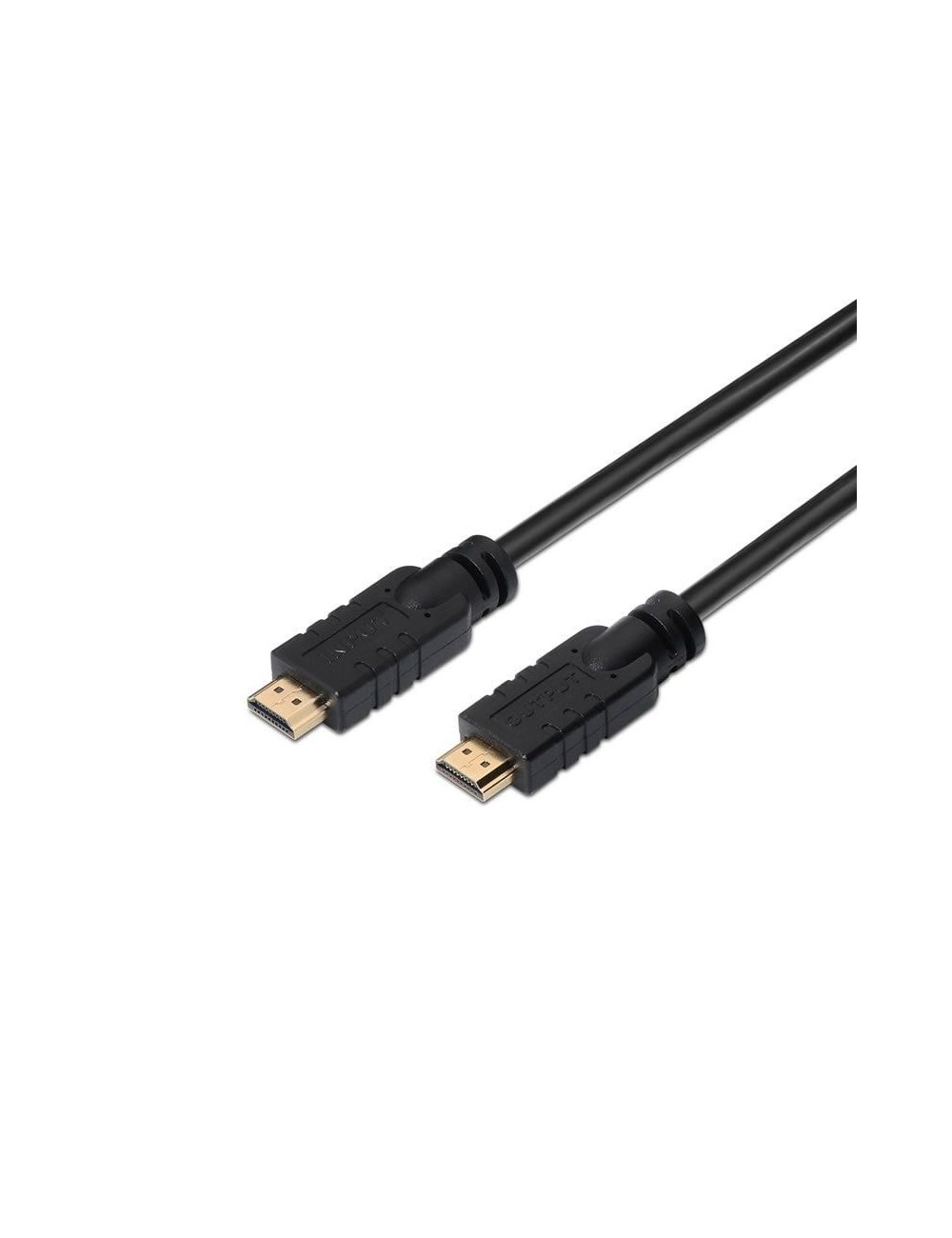 Cable HDMI 2.0 4K Aisens A120-0373/ HDMI Macho - HDMI Macho/ 15m/ Negro