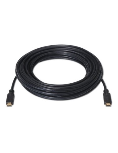 Cable HDMI 2.0 4K Aisens A120-0373/ HDMI Macho - HDMI Macho/ 15m/ Negro