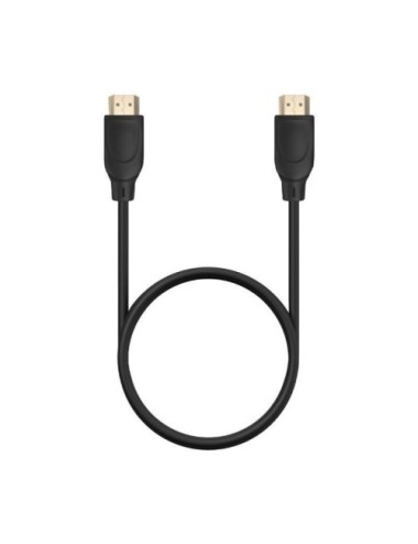 Cable HDMI 2.0 4K Aisens A120-0721/ HDMI Macho - HDMI Macho/ 50cm/ Negro
