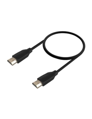 Cable HDMI 2.0 4K Aisens A120-0725/ HDMI Macho - HDMI Macho/ 3m/ Negro
